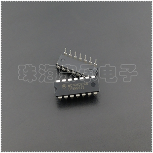 MC74HC02AN DIP-14 Motorola摩托罗拉
