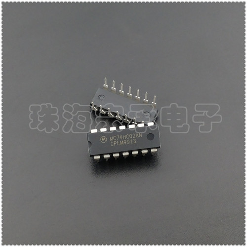 MC74HC02AN DIP-14 Motorola摩托罗拉