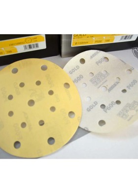 芬兰摩卡GOLD金牌黄砂5寸6寸背绒15孔9孔6孔120目