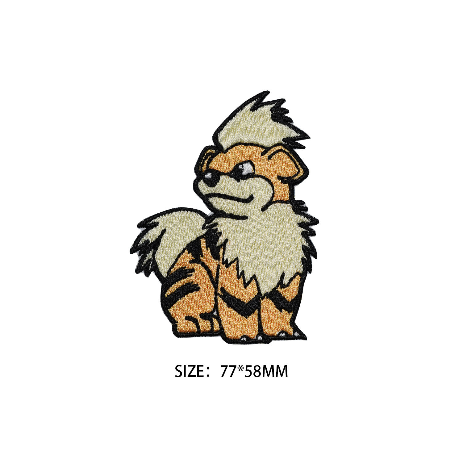 精灵宝可梦 卡蒂狗 刺绣徽章布贴衣服装饰补丁补洞贴diy辅料背胶