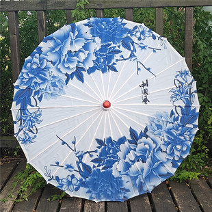 青花瓷工艺伞舞蹈伞装饰伞印花伞灯笼灯饰伞儿童伞绸布伞油纸伞走
