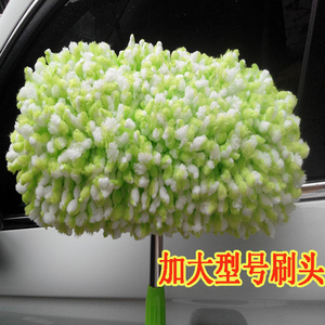 洗车刷子软毛除尘掸子伸缩擦车拖把刷车长柄清洁工具汽车用品专用