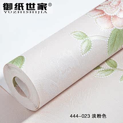 御纸世家 美式田园无纺布壁纸 卧室 温馨客厅简约电视背景墙墙纸