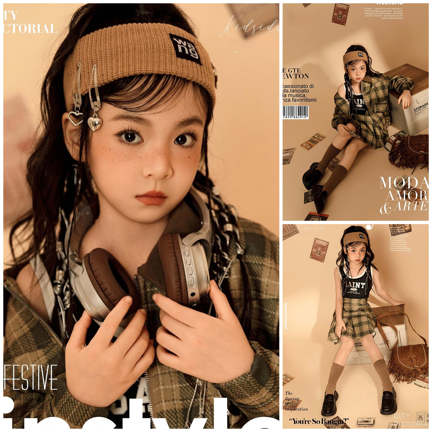美拉德女孩主题拍摄服装道具图片