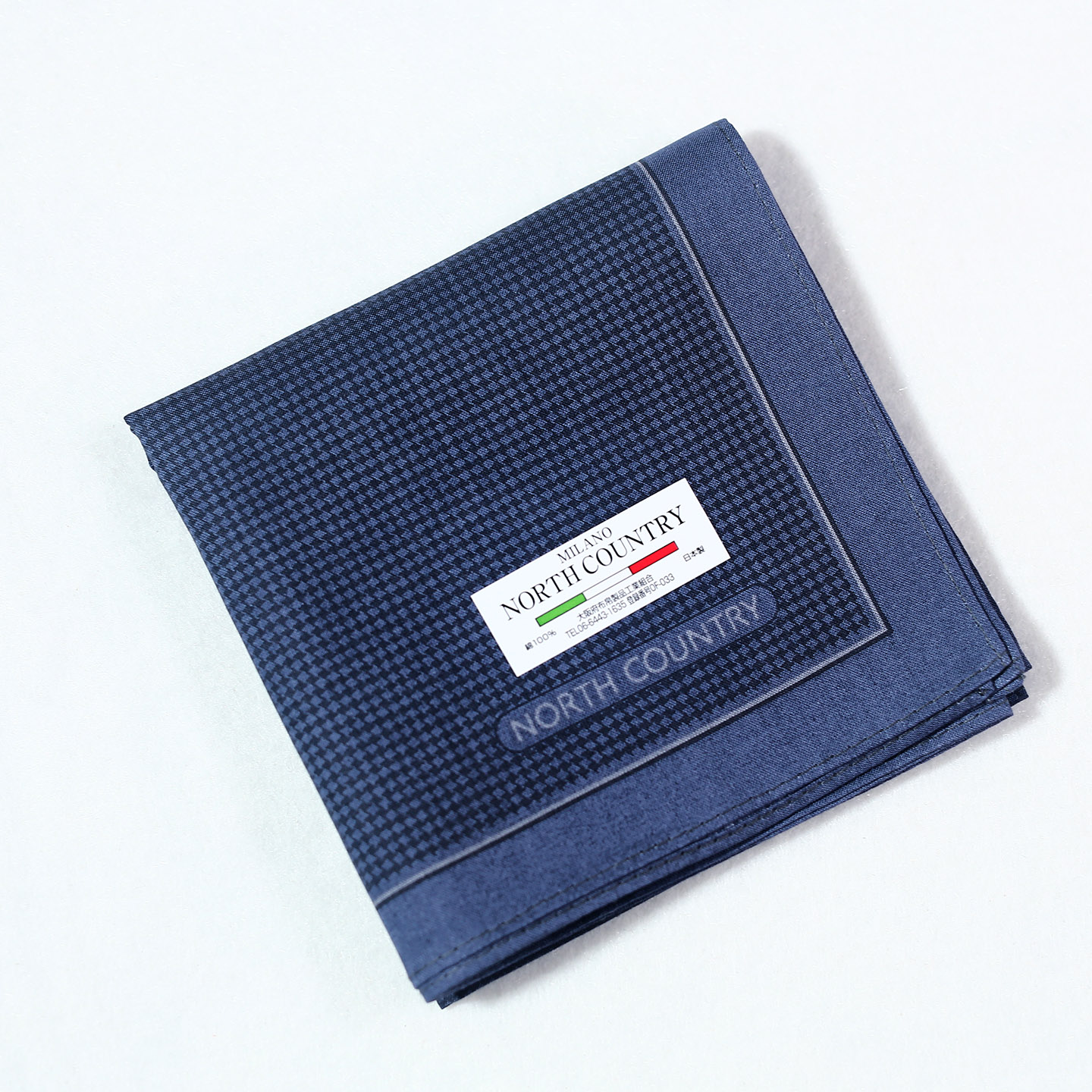 日本制 大手帕手绢 简洁纯棉 男士用 薄款超软 商务手帕 小方格