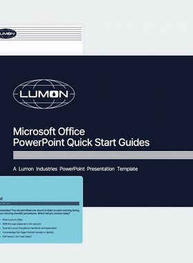 人生切割术 Severance 卢蒙 Lumon 公司 PPT 简报 模板 周边