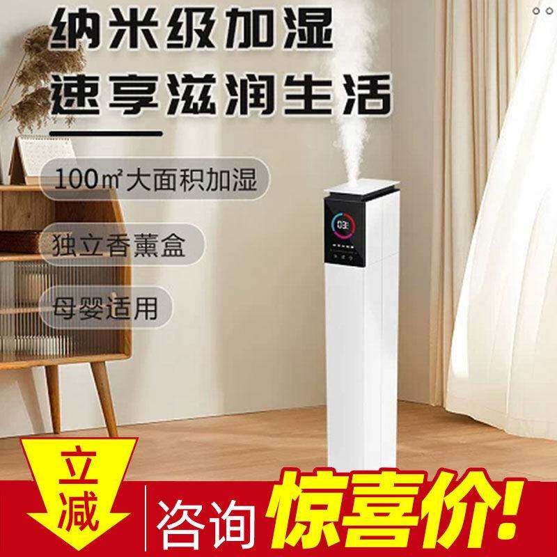 西点SEEDEN加湿器家用静音卧室孕妇大容量落地式智能空气净化除菌