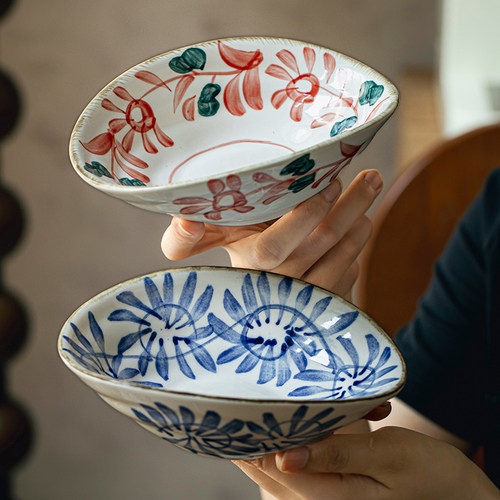 巷子尾日式氛围陶瓷点心碗