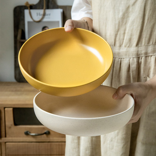 巷子尾芝麻釉高颜值陶瓷菜碗