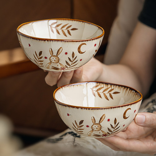 高颜值brunch碗陶瓷饭碗酸奶碗