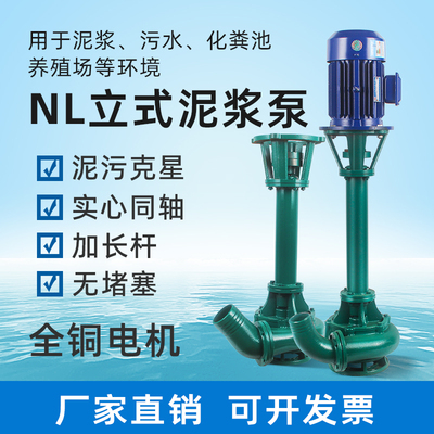 NL泥浆泵抽粪泵抽沙泵河道淤泥泵