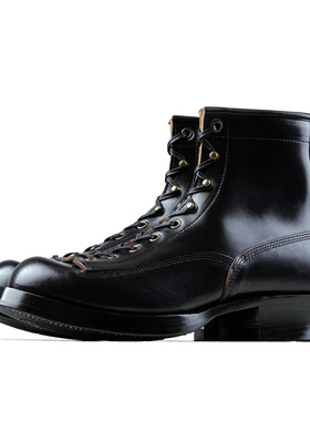 Monkey boots - Black Chromexcel - xbxs®boots factory