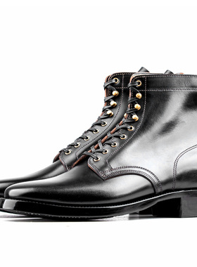 Land boots - Black Horsebutt TPR - xbxs®boots factory