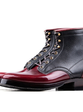 Woodcutting boots-Color8Chromexcel Horsbutt+Musk ox leather