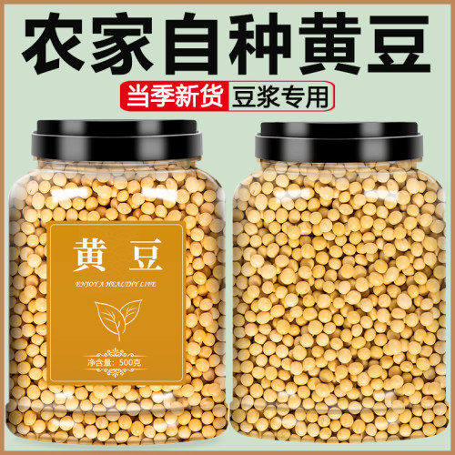 黄豆农家自种打豆浆东北大豆