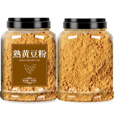 现磨熟黄豆粉纯黄豆无添加500g