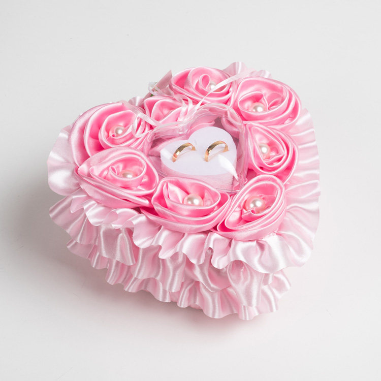 歐式心形戒枕婚禮婚慶道具戒指盒 首飾盒戒枕 森系戒枕求婚戒枕托在類目 節慶用品/禮品, 其它節慶用品中 - 來自Buy2taobao.com提供專業的淘寶代購服務