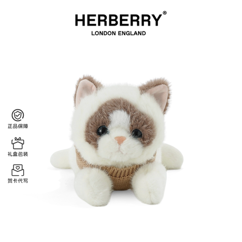 暖暖猫毛绒玩具公仔仿真猫玩偶