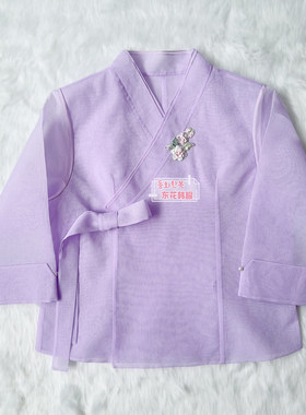 七分袖朝鲜族生活韩服