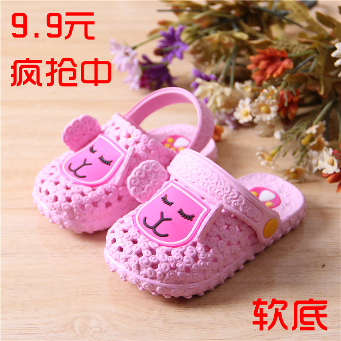 Chaussons enfants en autre pour été - semelle caoutchouc - Ref 986261 Image 1