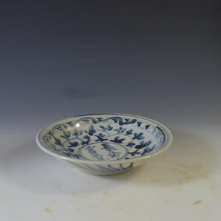 柴窑厂货景德镇仿古瓷器 复古民国风格 青花手绘釉下彩 瓷碟壶承