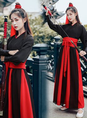 侠客边城浪子古装汉服张馨予同款