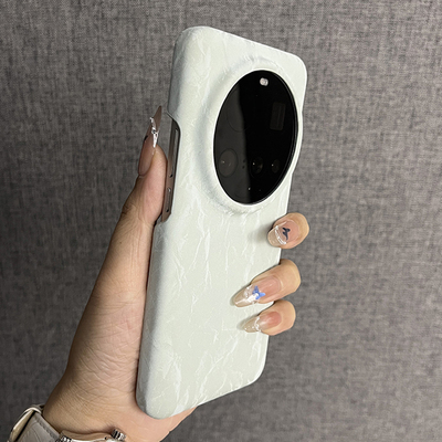 适用小米15ultra丝绒磁吸手机壳