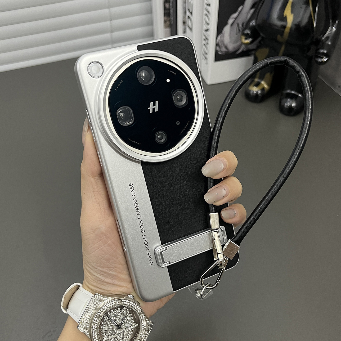 适用oppofindx9ultra手绳手机壳图片