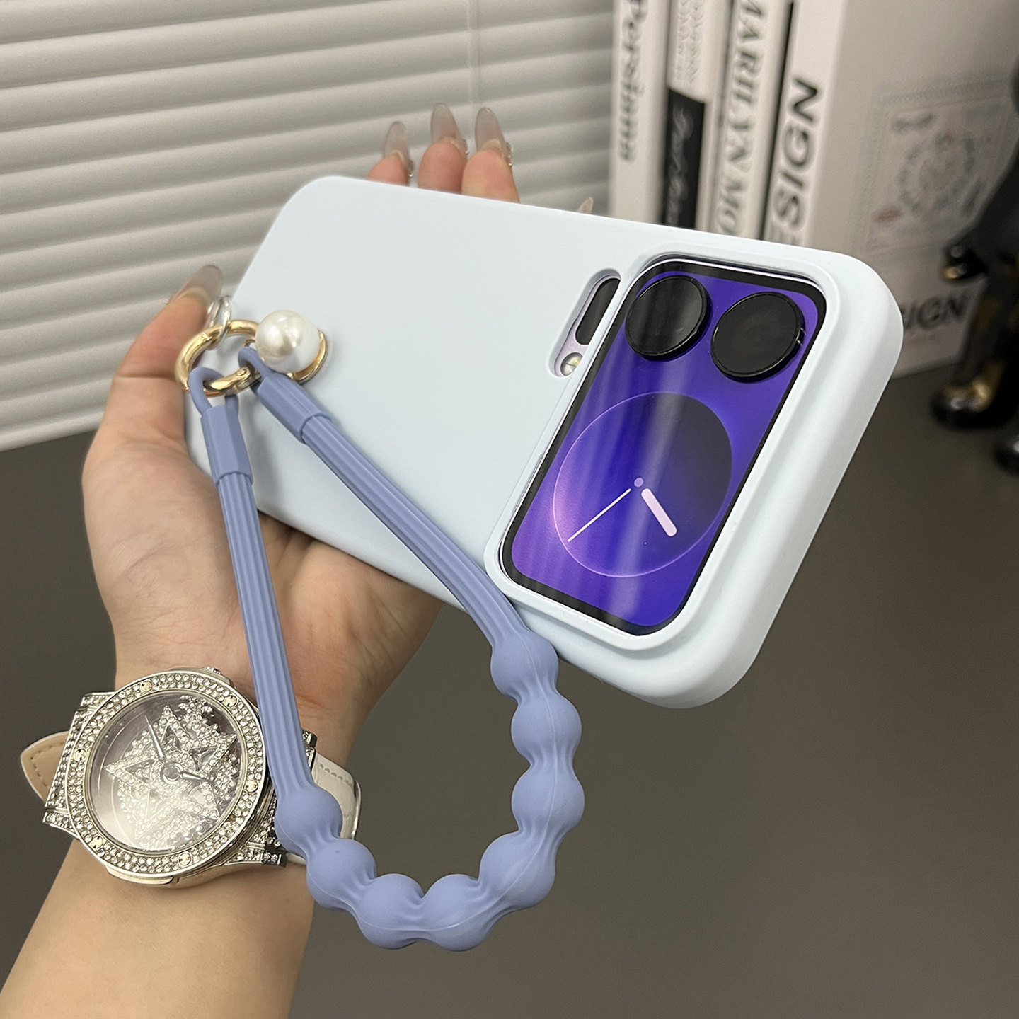 适用于小米17promax手提绳手机壳