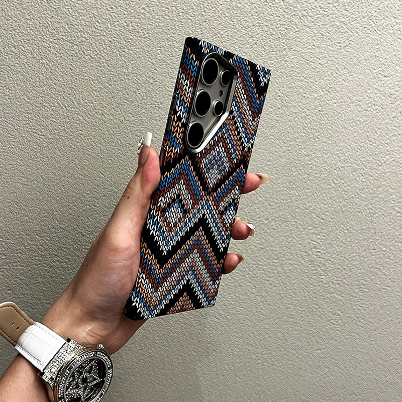 适用三星s24ultra复古磁吸手机壳