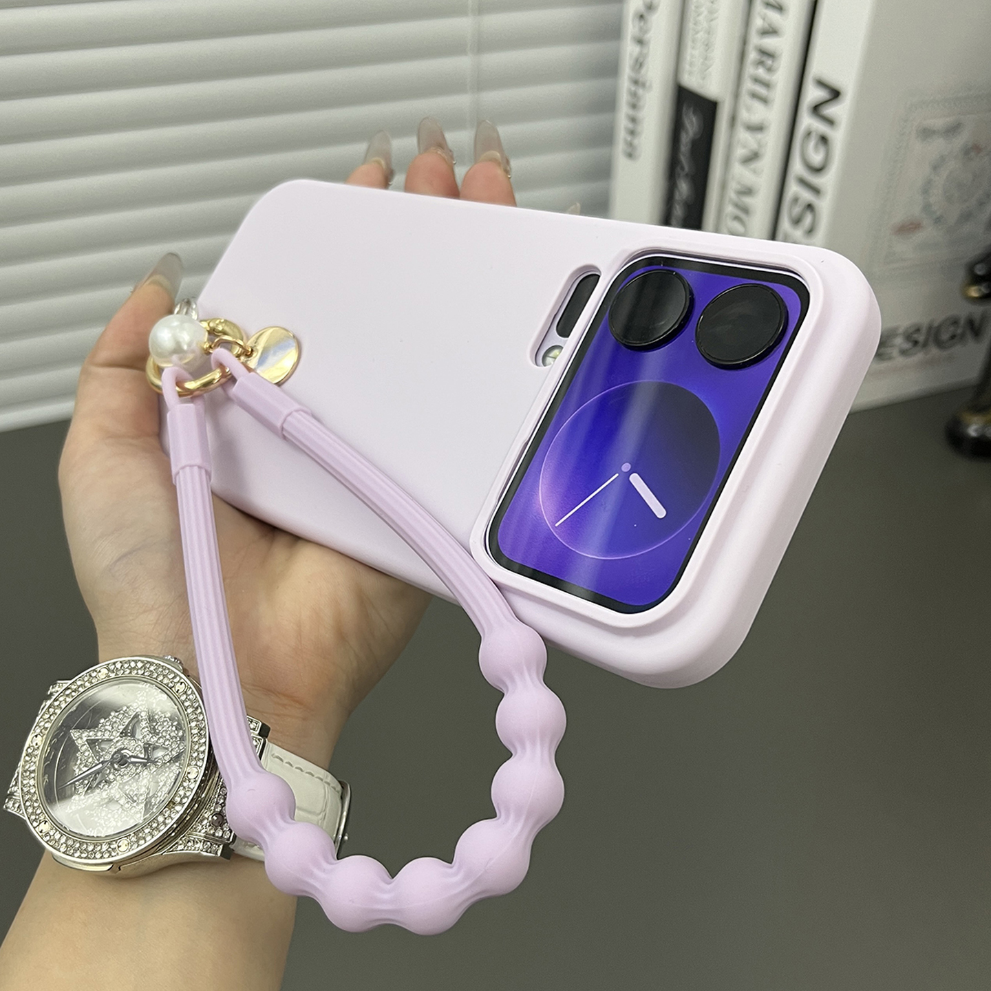 适用于小米17promax手提绳手机壳