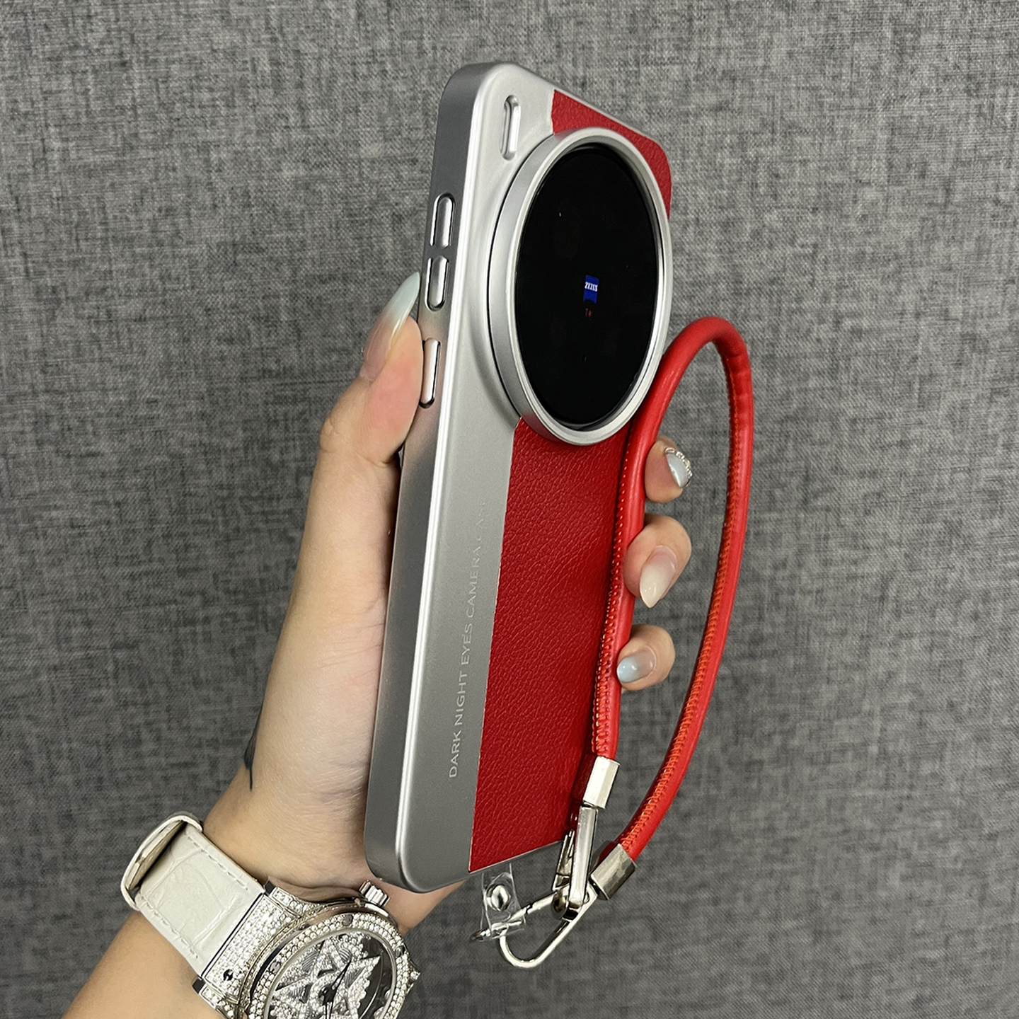 适用于vivox300pro手提绳手机壳