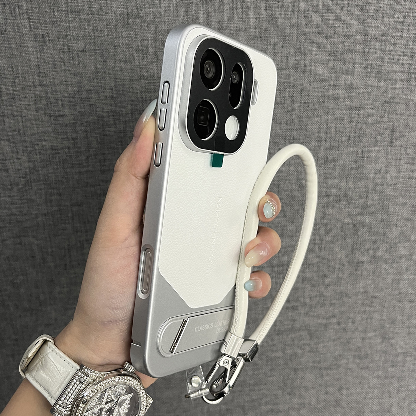 适用oppofindx9pro手提绳手机壳