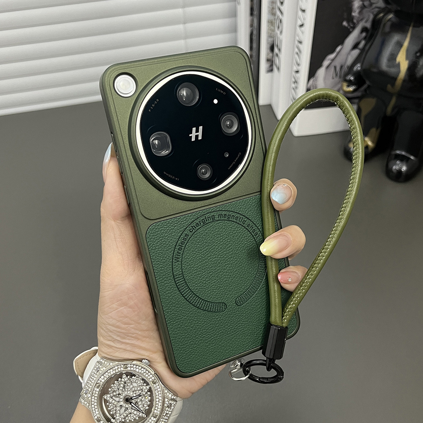 适用oppofindx9ultra手绳手机壳图片