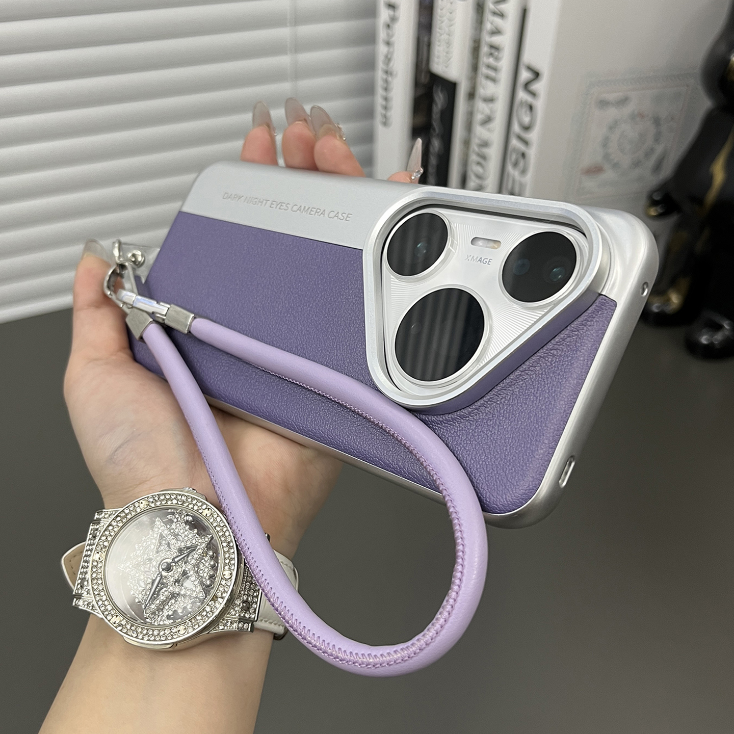 适用华为pura80pro手提绳手机壳