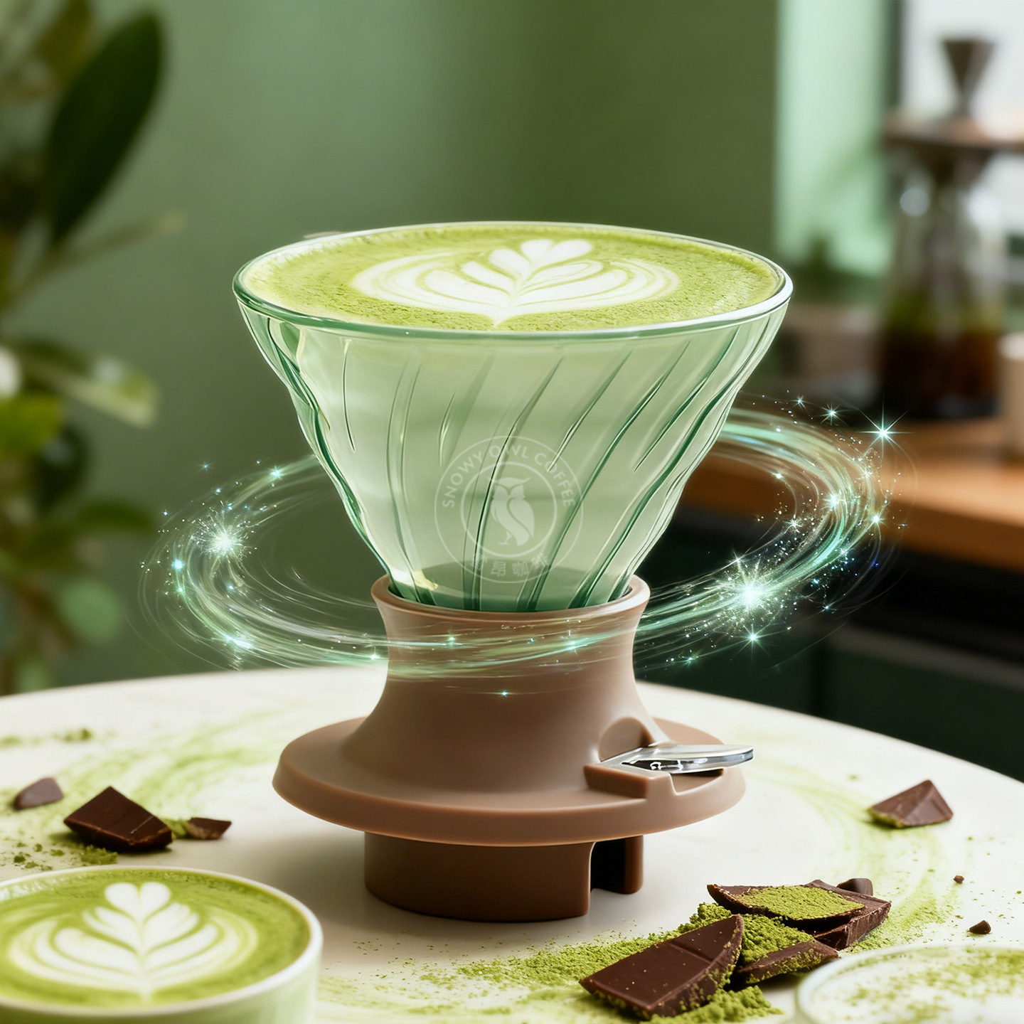 HARIO手冲滤杯v60彩色玻璃