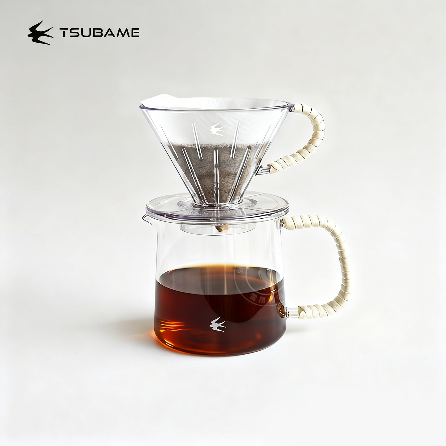 燕印手冲咖啡壶v60滤杯套装