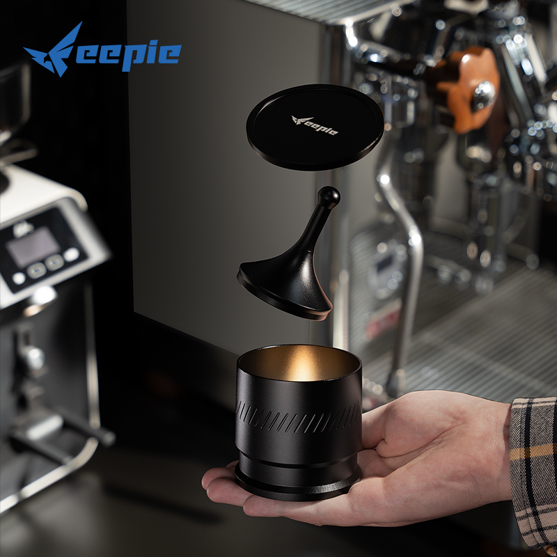 feepie啡派雷神咖啡接粉杯58mm意式防飞粉叮当杯手冲磨豆机落粉器