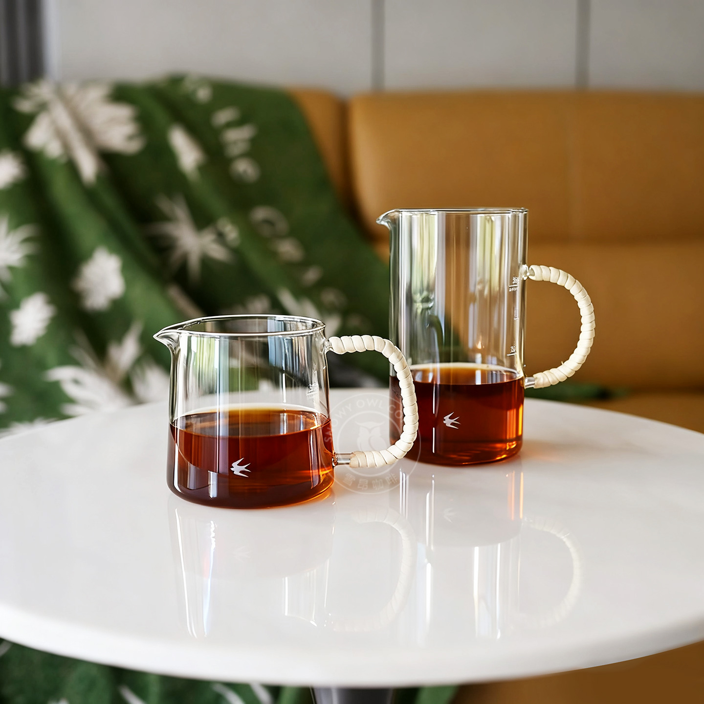 日本燕印手冲咖啡壶分享壶