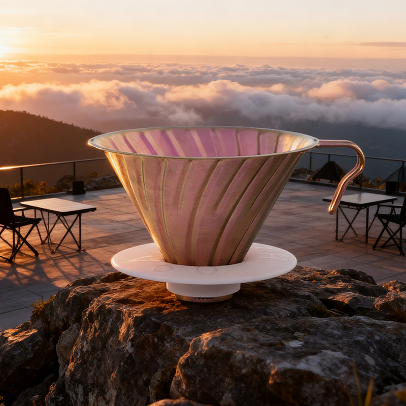 HARIO纯钛V60手冲滤杯