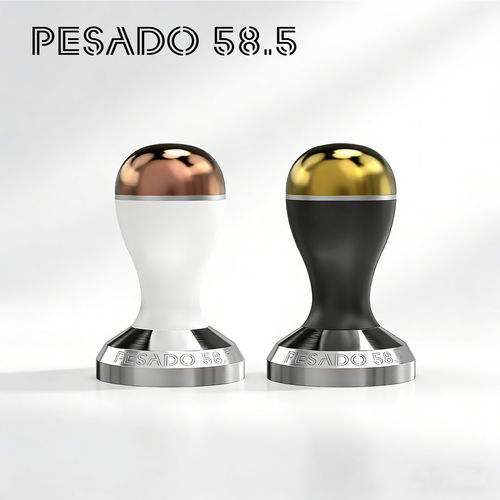 澳洲PESADO品牌 传统金属意式咖啡平底粉锤/压粉器58.5mm