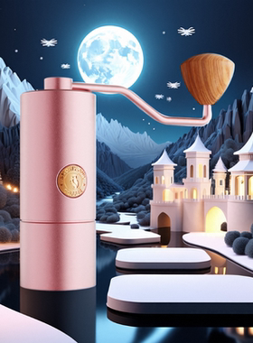 【清仓 全新微瑕疵】雪昂手摇磨豆机咖啡豆研磨机CNC磨豆机研磨器