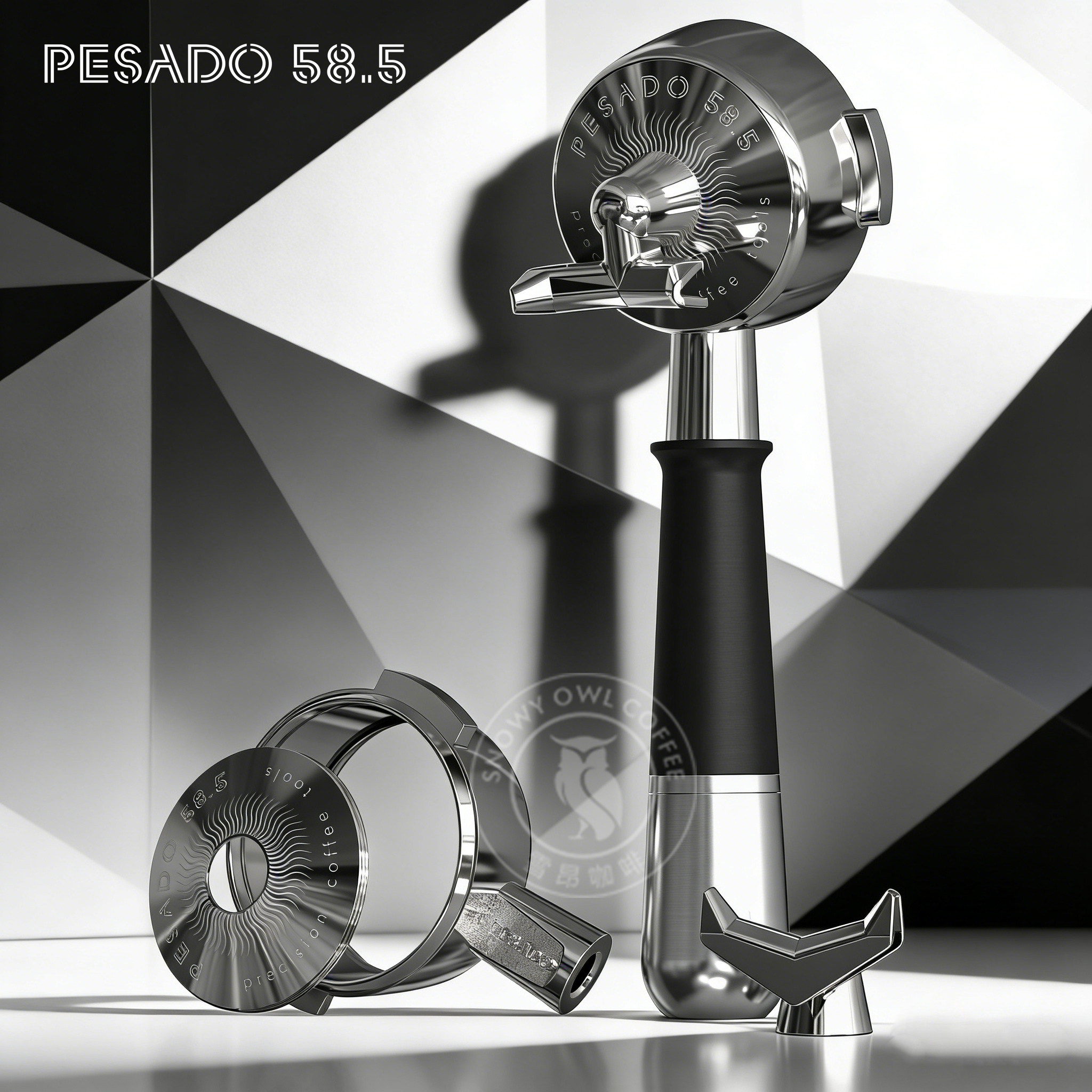 pesado咖啡机无底手柄E61辣妈