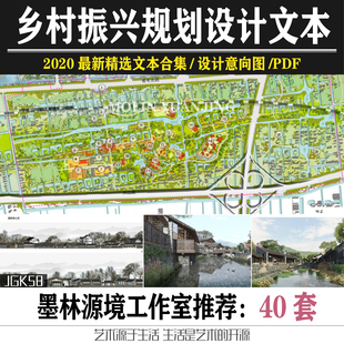2020美丽乡村振兴规划方案设计文本新农村庄建设策划整治改造