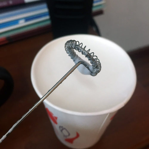 diy宜家电动咖啡起沫打奶泡机