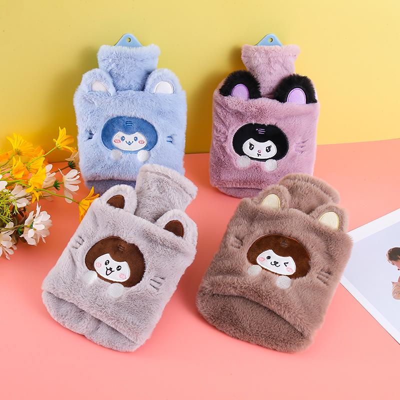 可爱注水热水袋女生冬季敷肚子