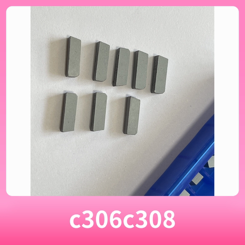 C306硬质合金刀头切断刀片 C304 YT15 YT5YW2割槽焊接刀YG6X814