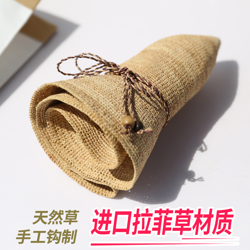 草帽时尚沙滩可折叠防晒花朵帽子