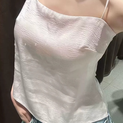 有多美1502新中式国风系列美背吊带背心内搭外穿带胸垫打底衫上衣
