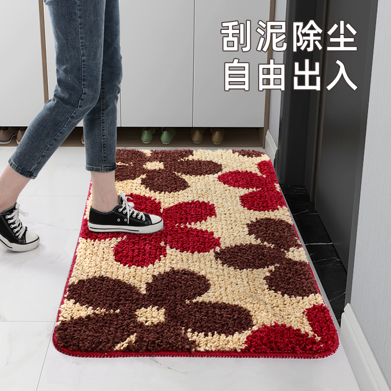 入户进门地垫家用玄关门口地毯卫生间门垫浴室吸水脚垫防滑垫子大